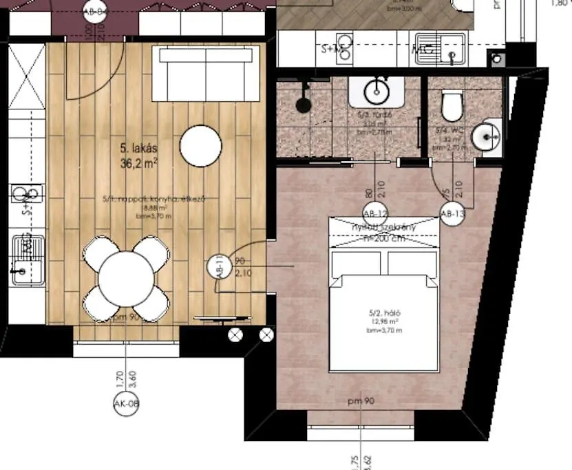 A50-Designer Apartments No 5 Budapest Hungría